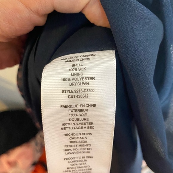 Joie Agnek Split-Neck Cold-Shoulder Printed Silk Dress - Picture 7 of 9